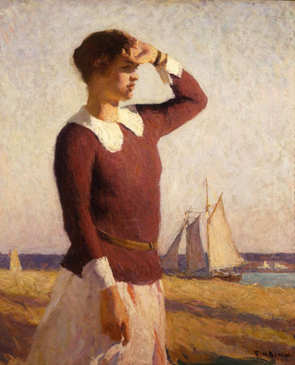 The Watcher - by Frank Weston Benson