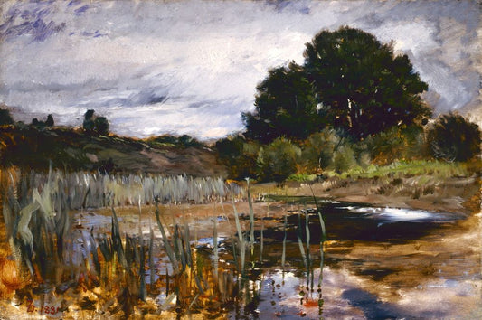 Polling Landscape - by Frank Duveneck