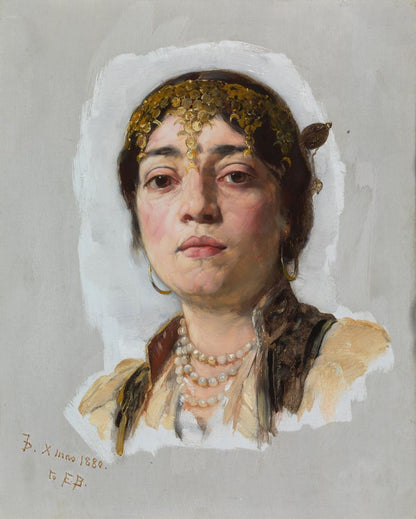 Venetian Girl - by Frank Duveneck