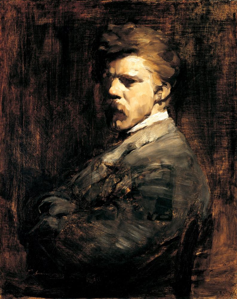 Self-Portrait - by Frank Duveneck