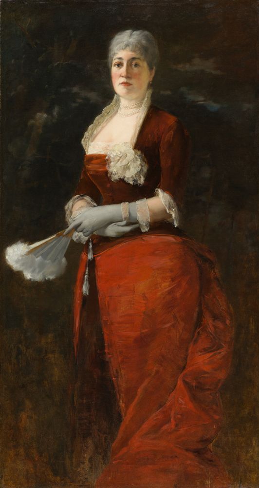 Mary E. Goddard - by Frank Duveneck