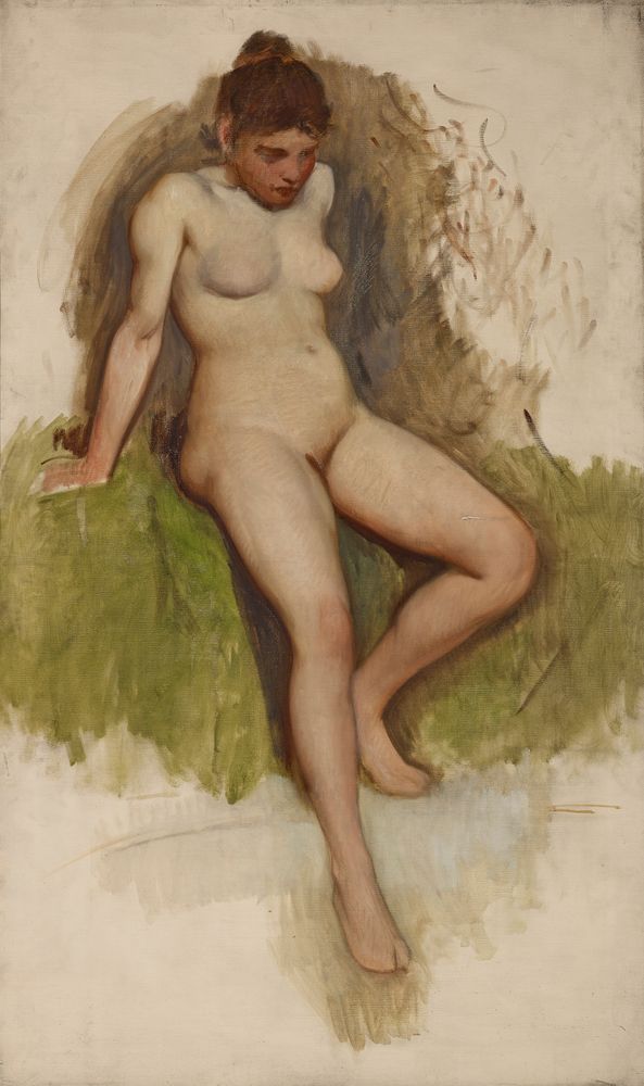 Nude - by Frank Duveneck