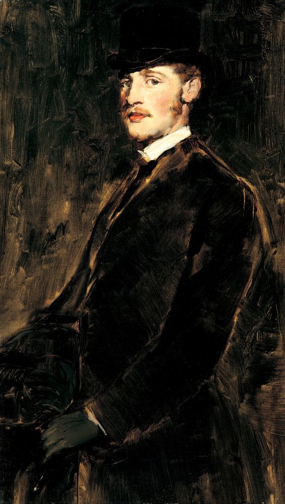 John White Alexander - by Frank Duveneck