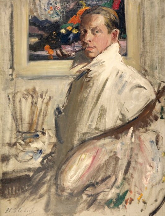 Self Portrait - by Francis Cadell