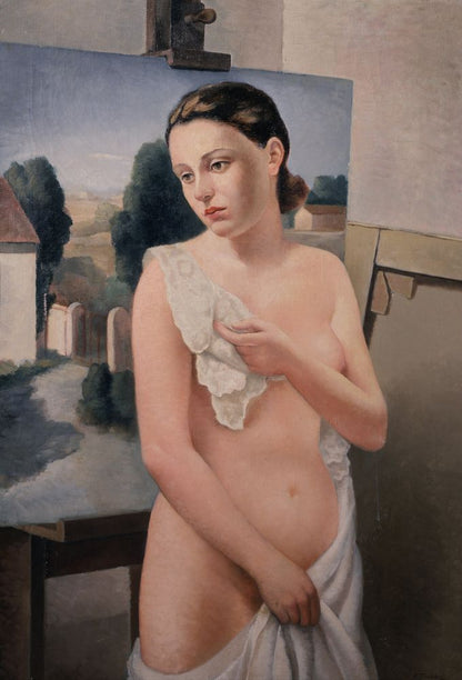 Naked girl - by Francesco Trombadori