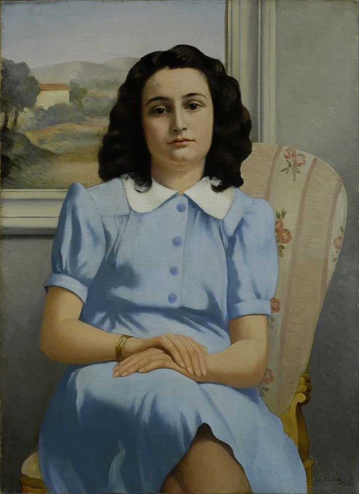 Portrait of Elena Micucci - by Francesco Trombadori