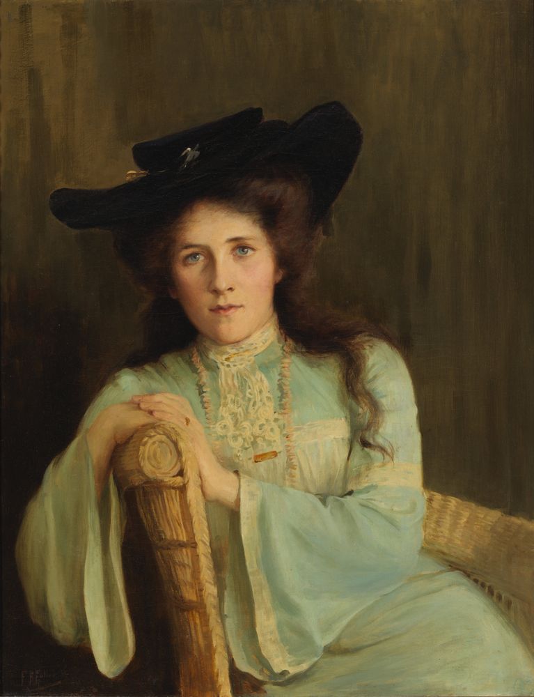 Portrait of Deborah Vernon Hackett - by Florence Fuller