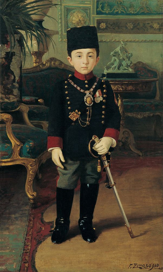 Prince Abdürrahim Efendi - by Fausto Zonaro