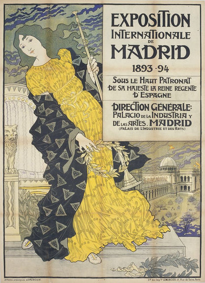 Exposition Internationale de Madrid - by Eugène Grasset