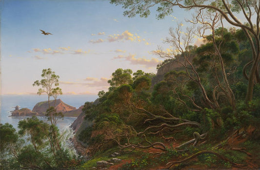 Tea Trees near Cape Schanck, Victoria - by Eugene von Guerard