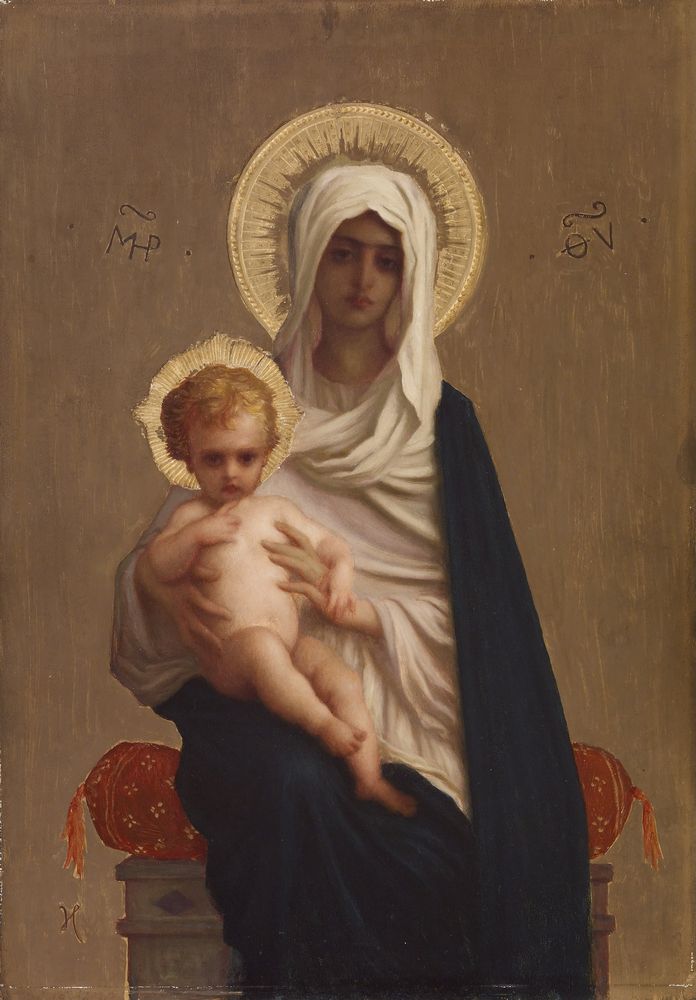 Virgin of the Deliverance - by Ernest Hébert