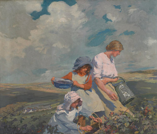 Blackberry Gathering - by Elizabeth Forbes