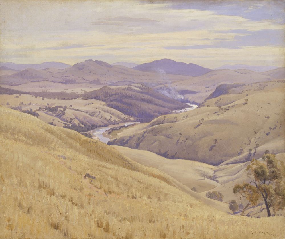 Weetangera, Canberra - by Elioth Gruner