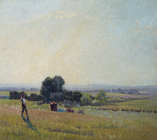 Morning light - by Elioth Gruner