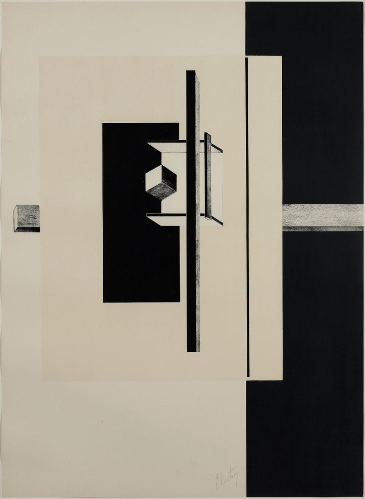 Kestnermappe Proun, Rob. Levnis and Chapman GmbH Hannover #7 - by El Lissitzky