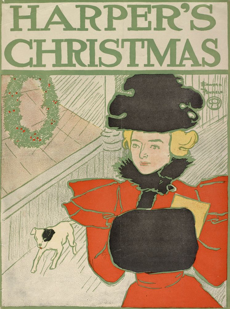 Harper's Christmas - by Edward Penfield