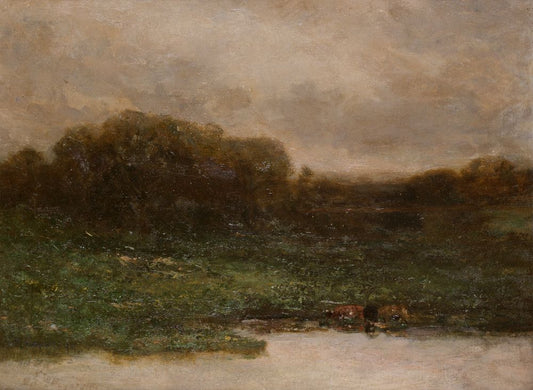 Summer Twilight - by Edward Mitchell Bannister