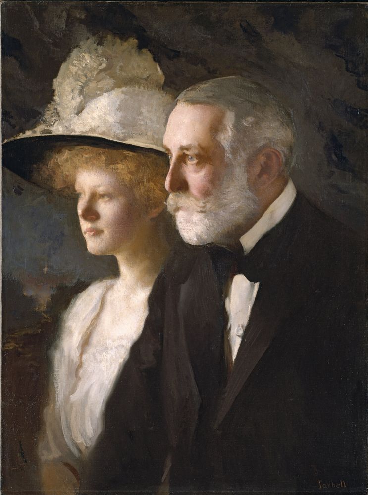 Henry Clay and Helen Frick - by Edmund C. Tarbell