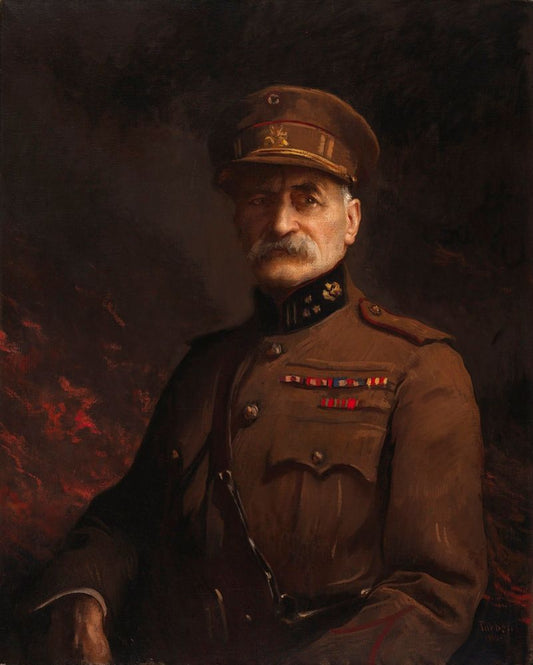 General Georges Leman, Commander of the Fortified Town of Liege - by Edmund C. Tarbell