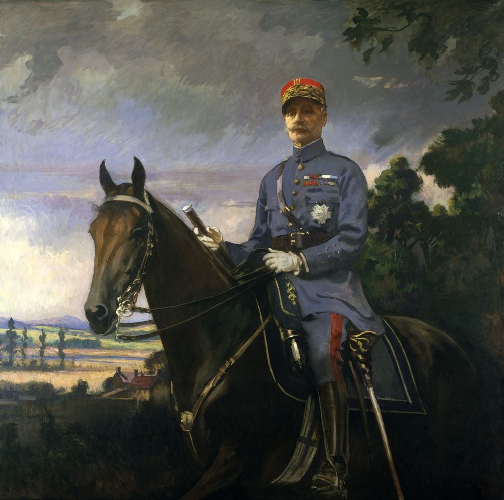 Marshal Ferdinand Foch - by Edmund C. Tarbell