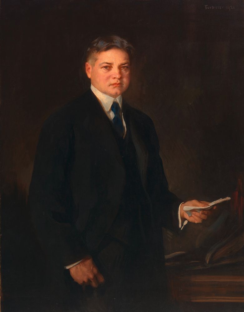 Herbert Hoover - by Edmund C. Tarbell