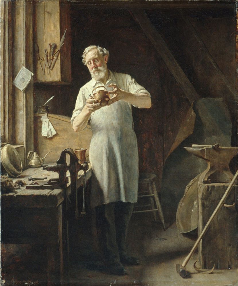 The Coppersmith - by Edgar Melville Ward