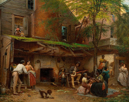 Negro Life at the South - by Eastman Johnson