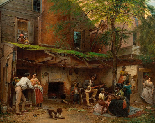 Negro Life at the South - by Eastman Johnson