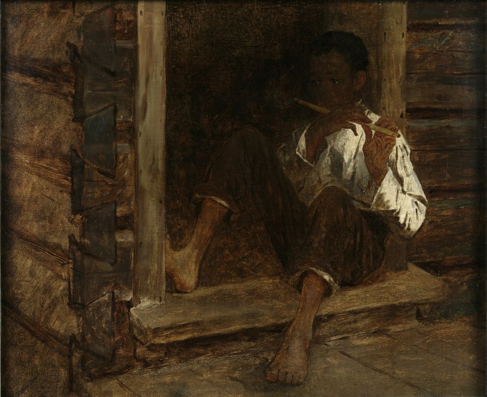 The Negro Boy - by Eastman Johnson