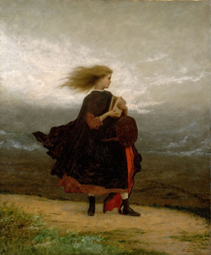 The Girl I Left Behind Me - by Eastman Johnson