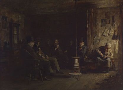 The Nantucket School of Philosophy - by Eastman Johnson