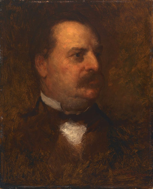 Grover Cleveland - by Eastman Johnson