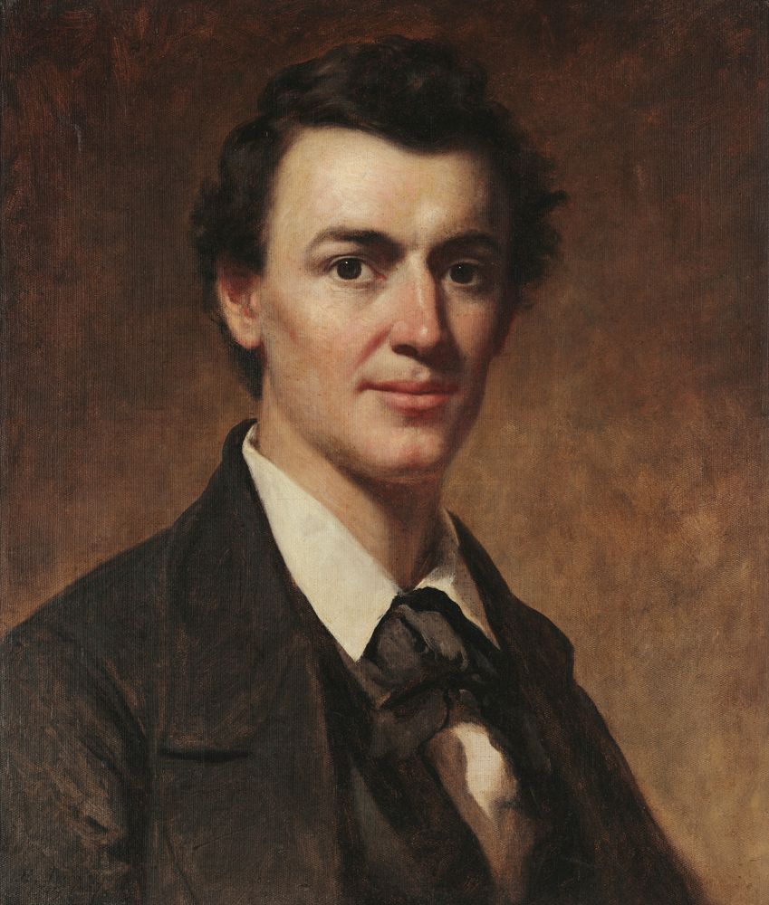 Portrait of Isaiah Merriman Clark - by Eastman Johnson