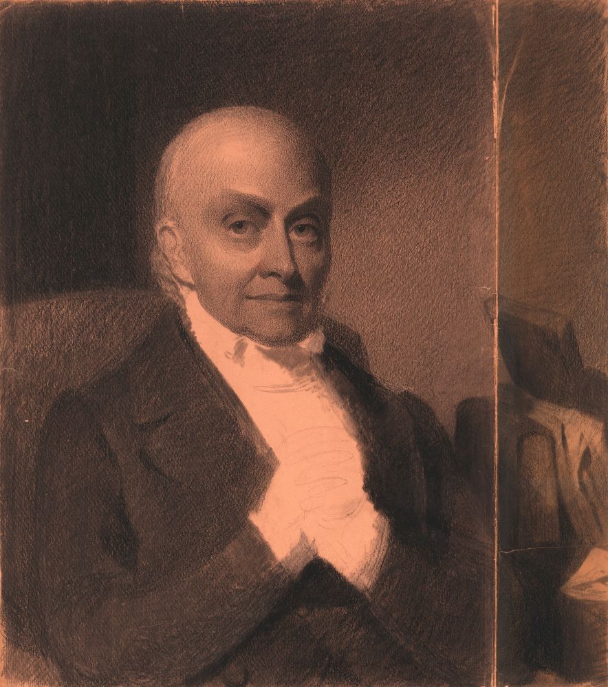 John Quincy Adams - by Eastman Johnson