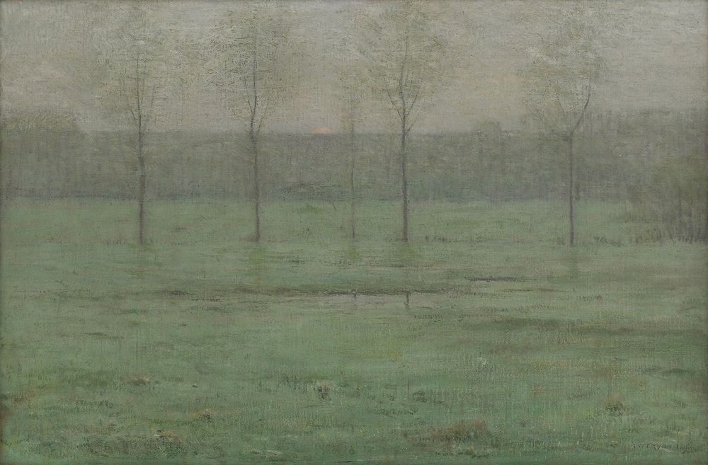 Twilight: Early Spring - by Dwight William Tryon