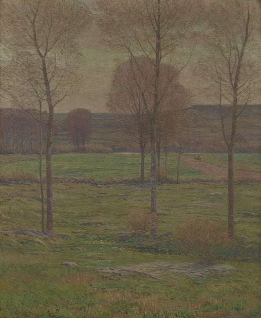 Early Spring in New England - by Dwight William Tryon