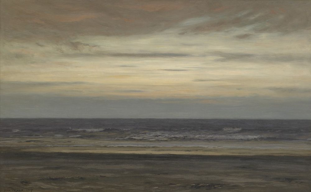 The Sea: Evening - by Dwight William Tryon