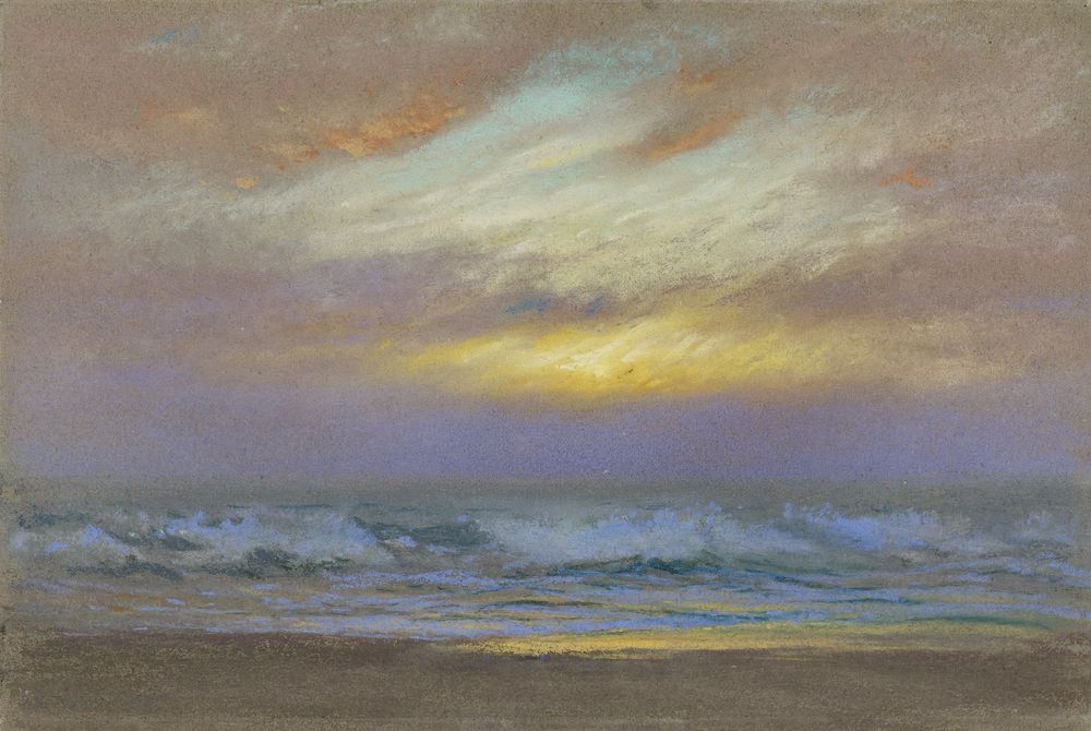 Sunrise - by Dwight William Tryon