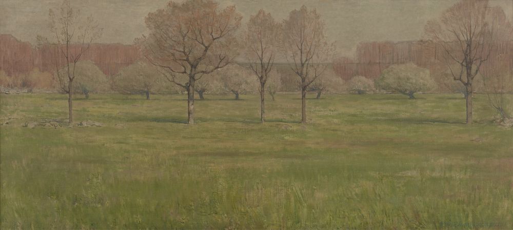 Springtime - by Dwight William Tryon