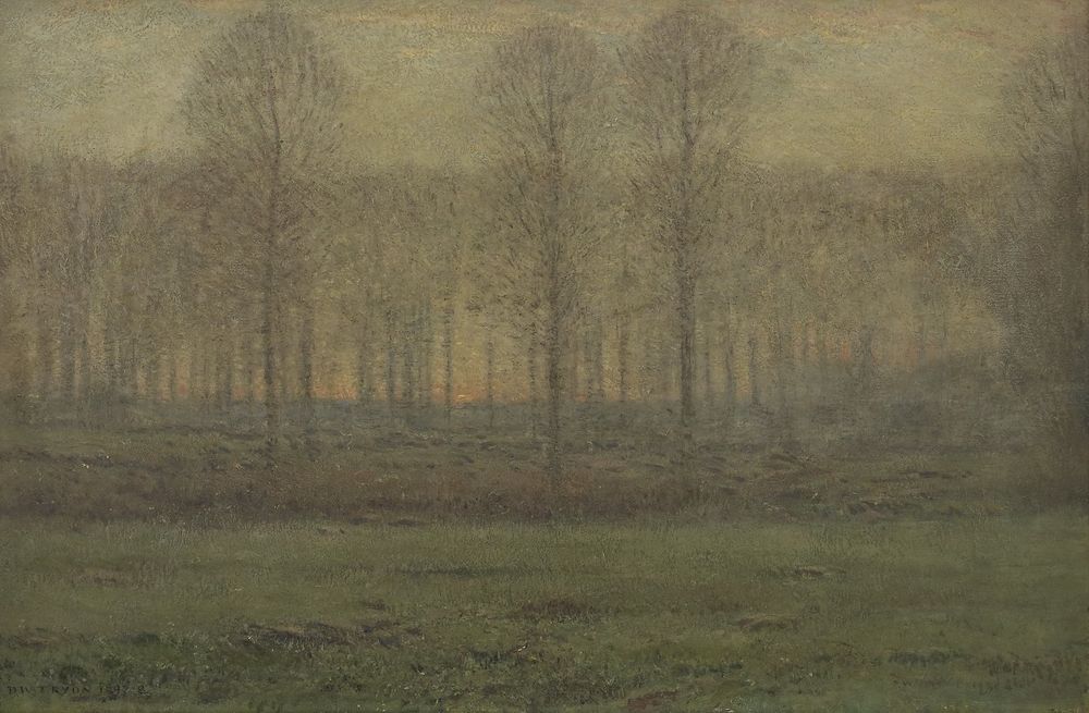 Sunrise: April - by Dwight William Tryon