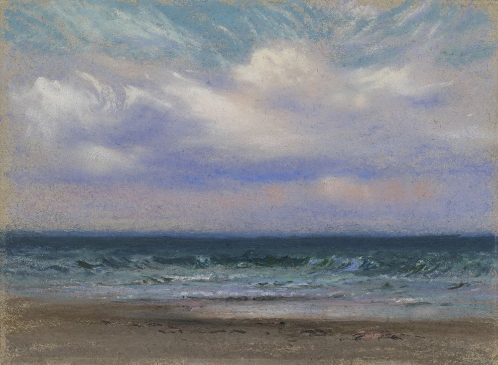 Afternoon Clouds - by Dwight William Tryon