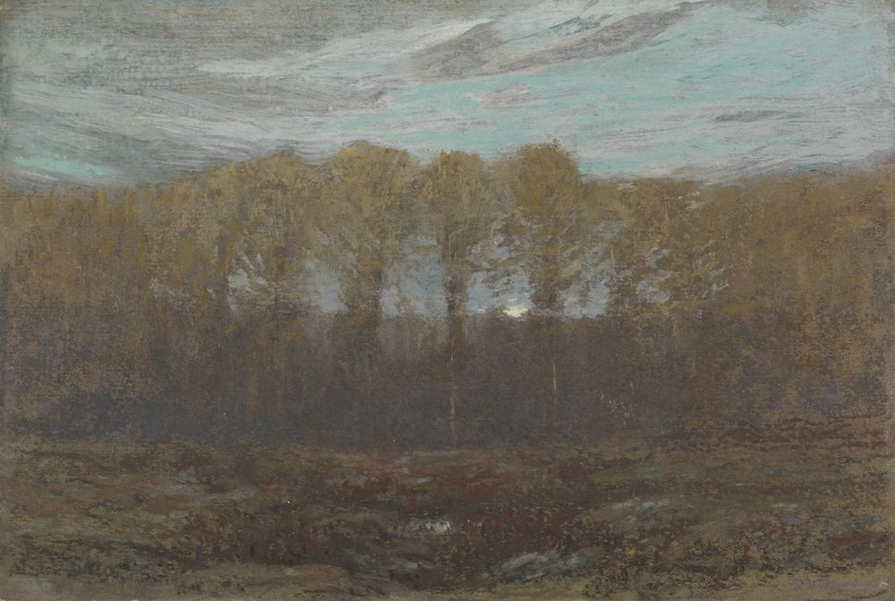 November Afternoon - by Dwight William Tryon