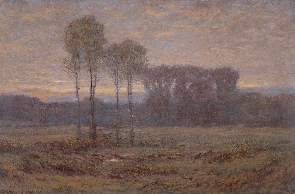 October Dawn - by Dwight William Tryon