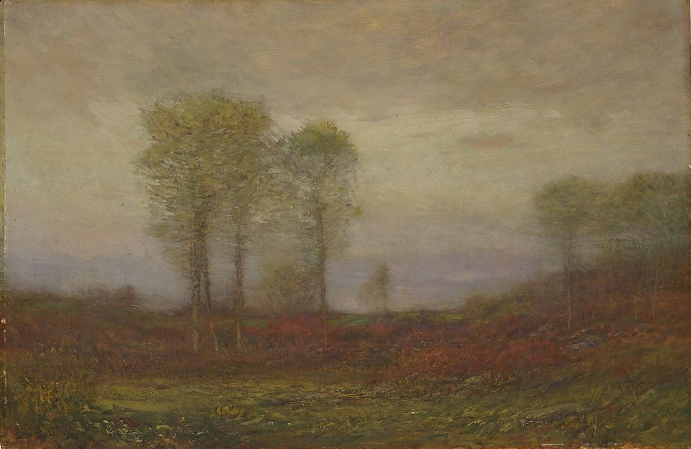 October - by Dwight William Tryon