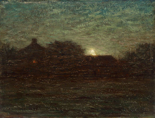 Moonrise - by Dwight William Tryon