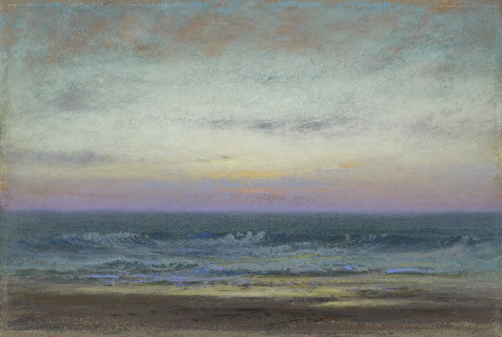 After Sunset: Looking East - by Dwight William Tryon