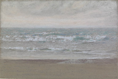 The Sea: A Freshening Breeze - by Dwight William Tryon