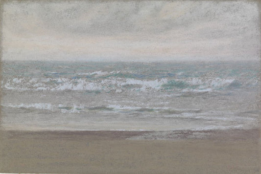 The Sea: A Freshening Breeze - by Dwight William Tryon