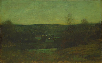 A Lighted Village - by Dwight William Tryon