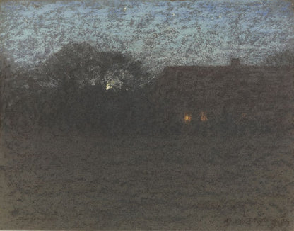 Night: A Landscape - by Dwight William Tryon